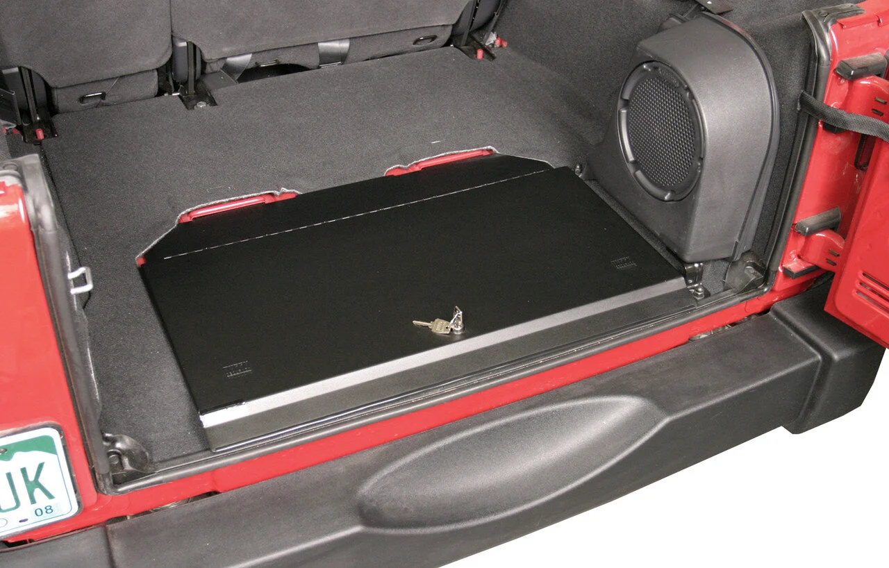 Tuffy  Security Products Locking Cubby Cover for 07-18 Jeep Wrangler JK