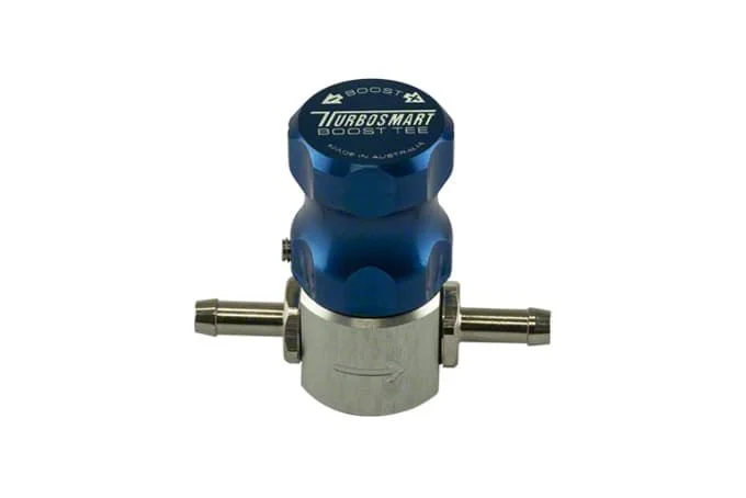 Turbosmart Boost Tee Manual Boost Controller; Blue (Universal; Some Adaptation May Be Required)