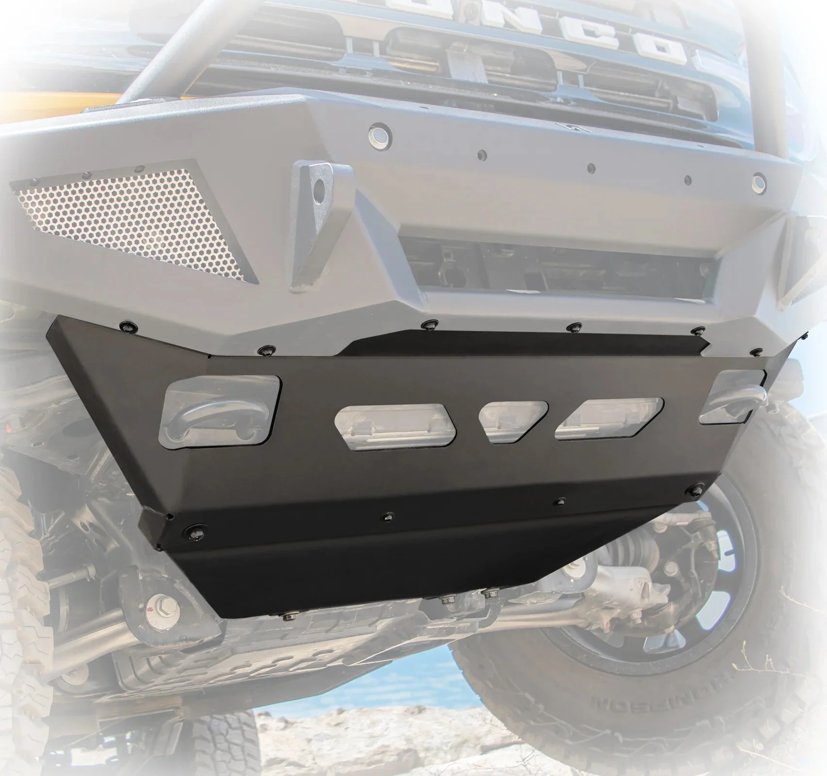 Turn Offroad FB1-S1 Front Skid Plate for 21-26 Ford Bronco