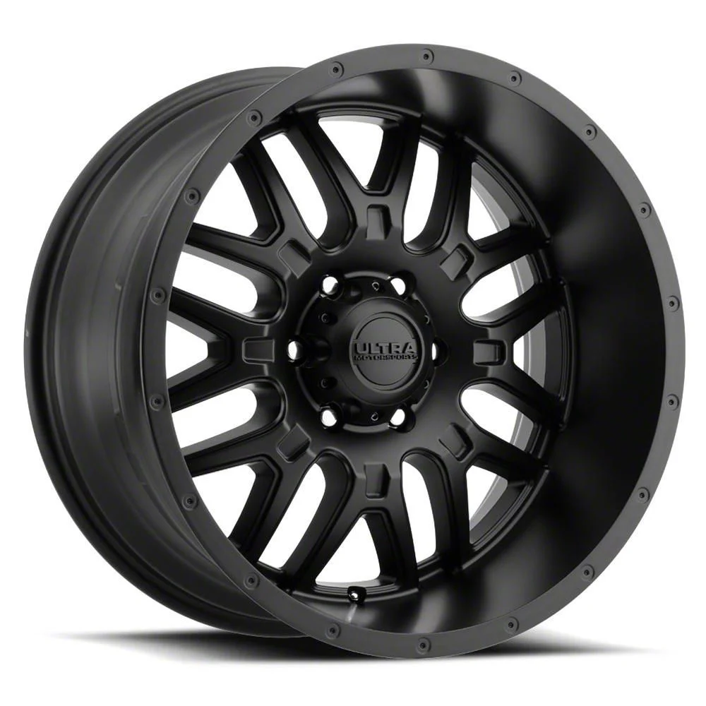 Ultra Wheels Hunter Satin Black 6-Lug Wheel; 20x10; -25mm Offset (04-08 F-150)