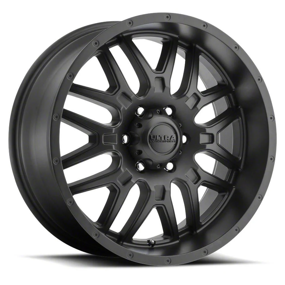 Ultra Wheels Hunter Satin Black 6-Lug Wheel; 20x9; 18mm Offset (04-08 F-150)