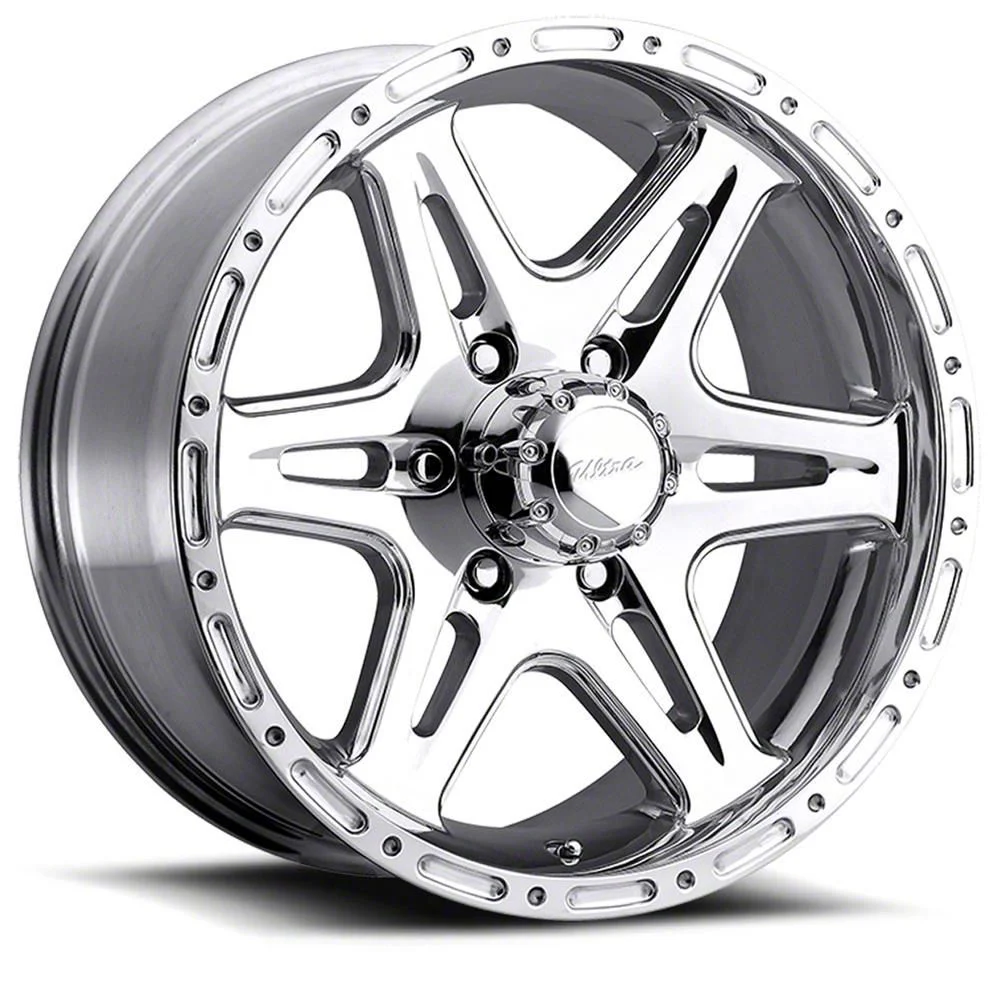 Ultra Wheels Badlands Polished 6-Lug Wheel; 18x9; 25mm Offset (09-14 F-150)