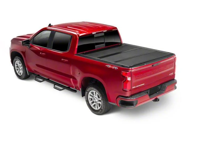 UnderCover Armor Flex Tri-Fold Tonneau Cover (07-14 Sierra 3500 HD w/ 6.50-Foot Standard Box)