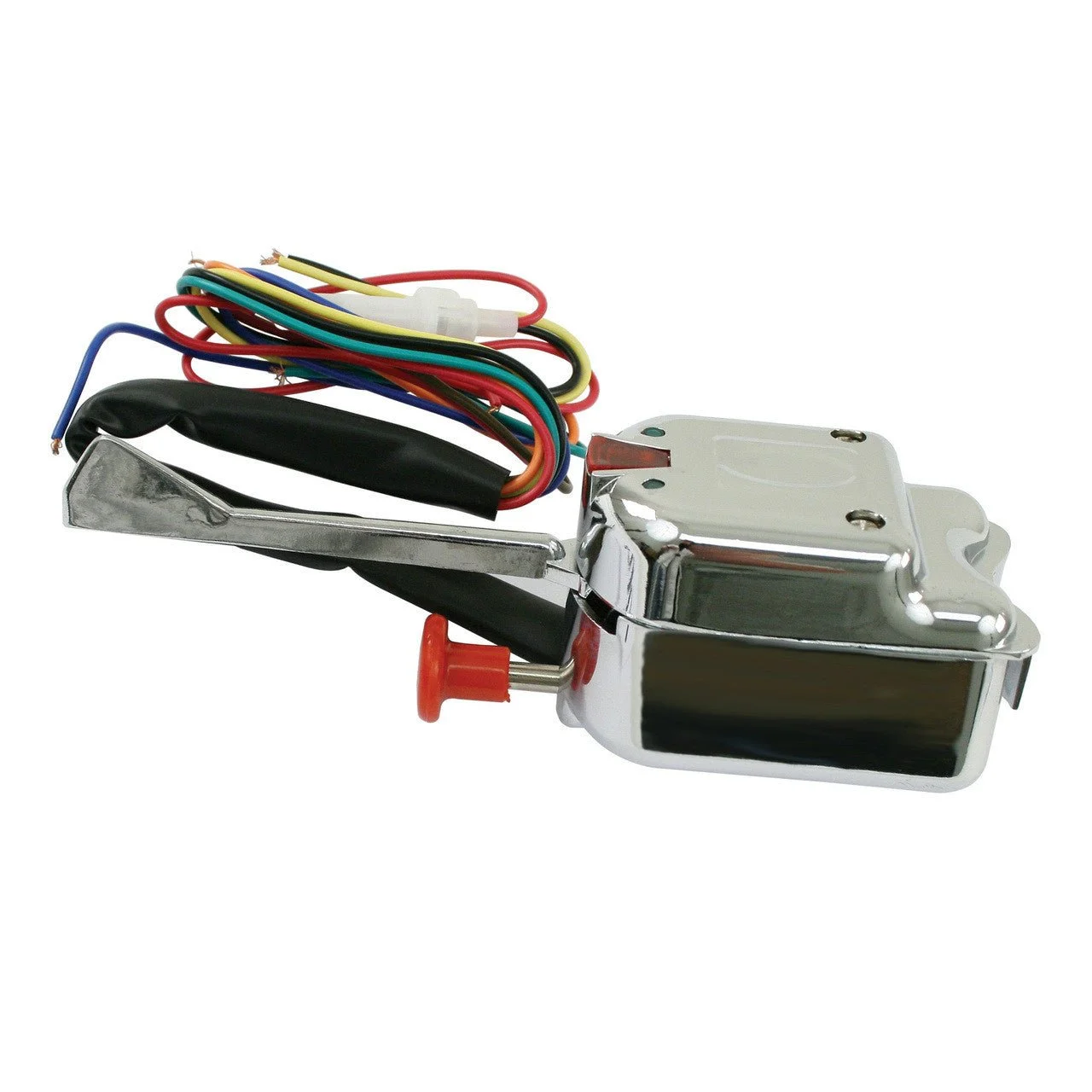 Universal Chrome Turn Signal Switch W/Emergency Flasher