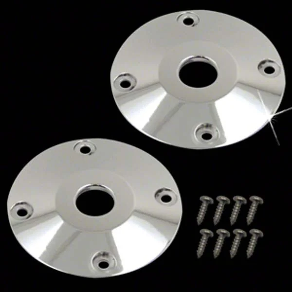 Billet Hood Strut Kit; Polished (05-14 Mustang)