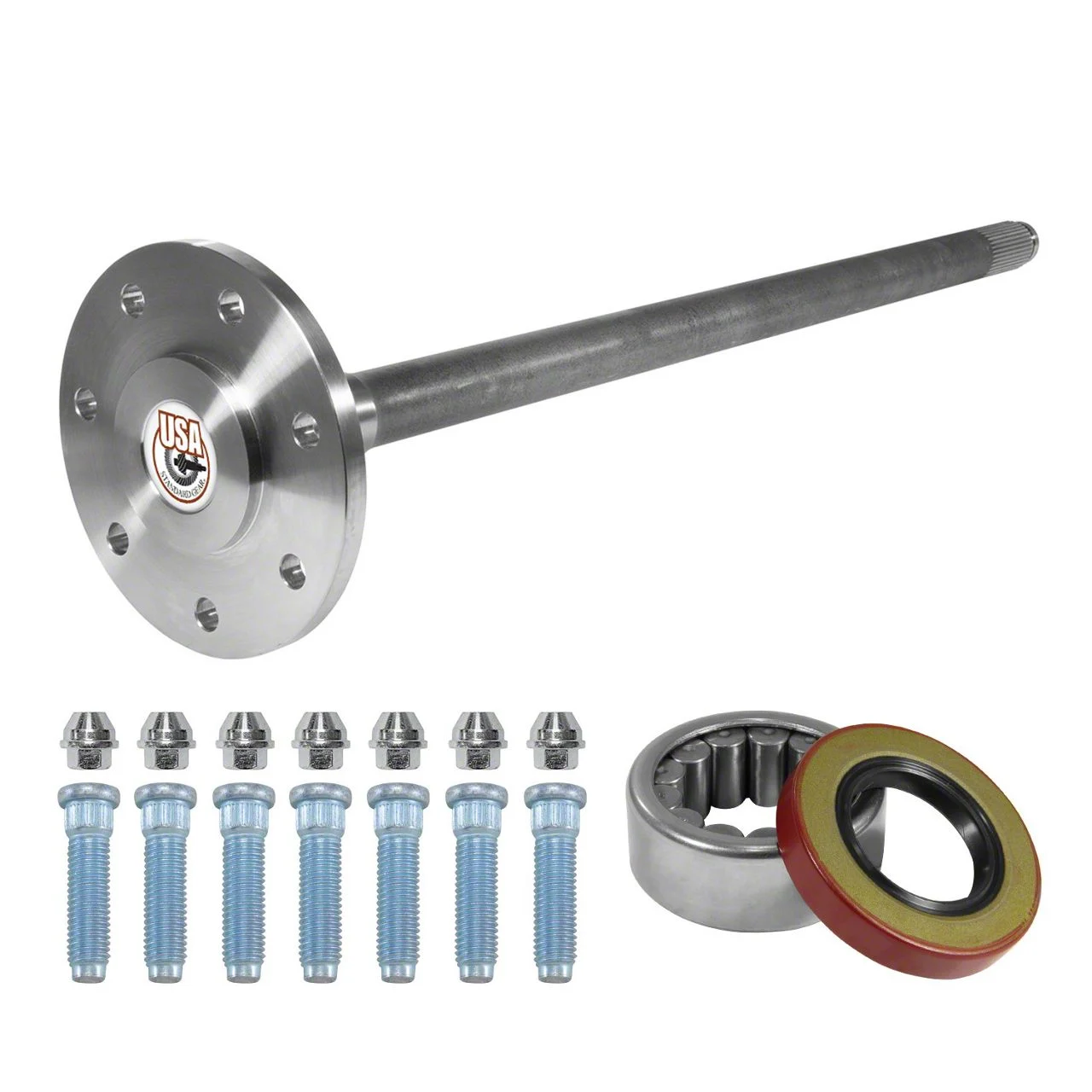 USA Standard Gear 10.25-Inch 7-Lug Rear Axle; Passenger Side; 35-Spline (04-08 F-150)