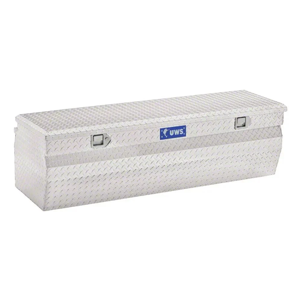UWS 48-Inch Aluminum Wedge Utility Chest Tool Box; Bright (Universal; Some Adaptation May Be Required)