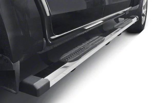 CB1 Side Step Bars; Stainless Steel (20-26 Sierra 2500 HD Double Cab)