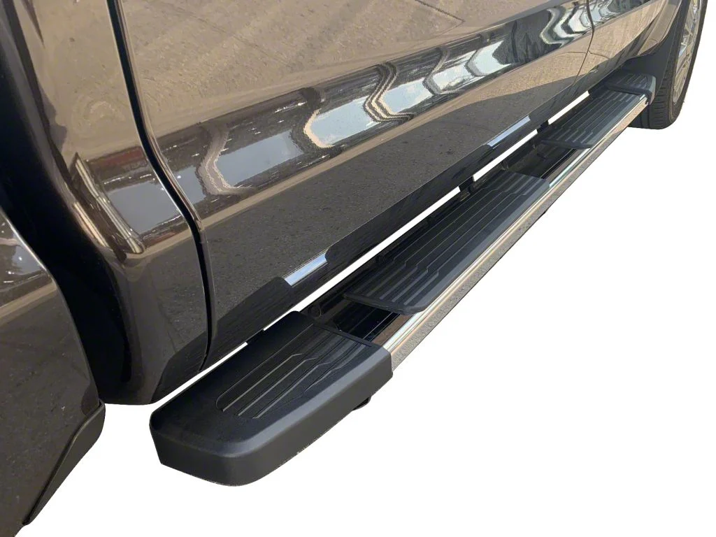 CB3 Running Boards; Stainless Steel (20-26 Sierra 2500 HD Crew Cab)