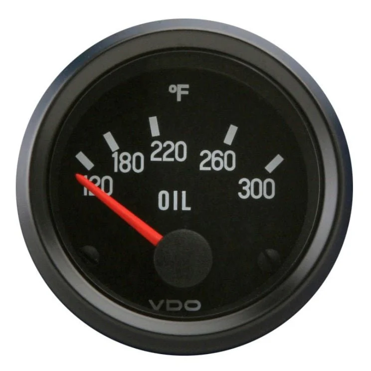 VDO 310012 Cockpit Series 2-1/16" Oil Temperature Gauge