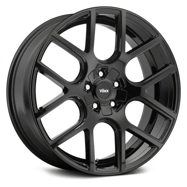 Voxx Lago Gloss Black Wheel; 22x9; 20mm Offset (06-10 RWD Charger)