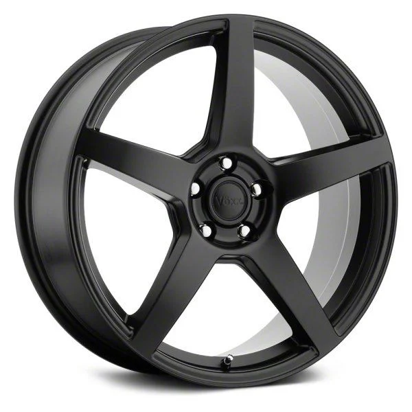 Voxx MGA Matte Black Wheel; 18x8; 20mm Offset (11-23 RWD Charger w/o Brembo, Excluding Widebody)