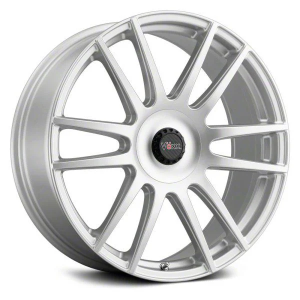 Voxx Pisa Silver Wheel; 18x8.5; 20mm Offset (11-23 RWD Charger w/o Brembo, Excluding Widebody)
