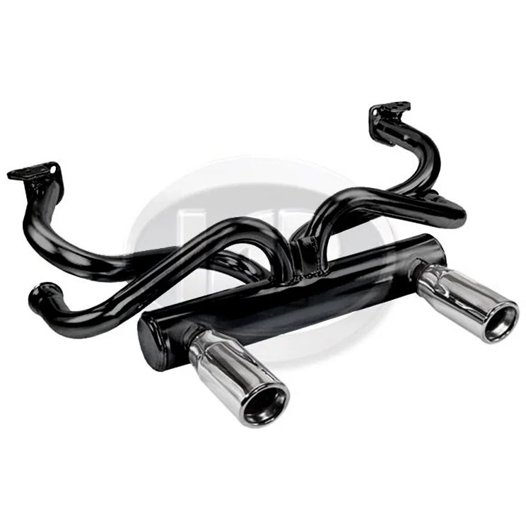 Vw 2 Tip Deluxe Exhaust System, Air-cooled Volkswagen Beetle & Ghia
