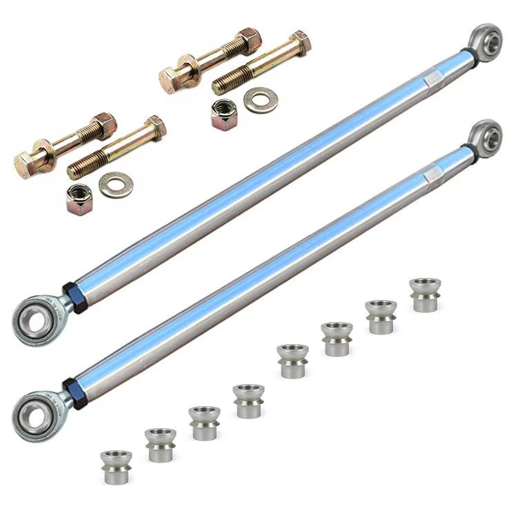 Vw Bug Aluminum Tie Rods With Heim Joint Ends. For 6" Wider Axle Beams, Pair