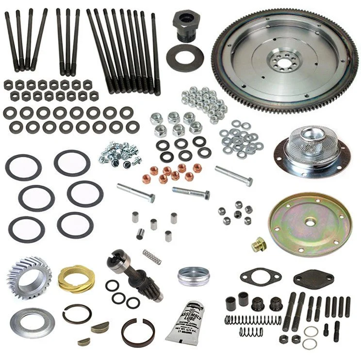 Vw Bug Engine Rebuild Hardware Kit, 8mm Head Studs, Crank Gears, Light Flywheel