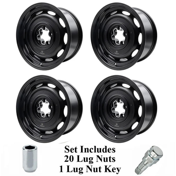 Vw Bus Mobelwagen 512B Interceptor Wheels, 5X112mm 16"X7.5" Wide