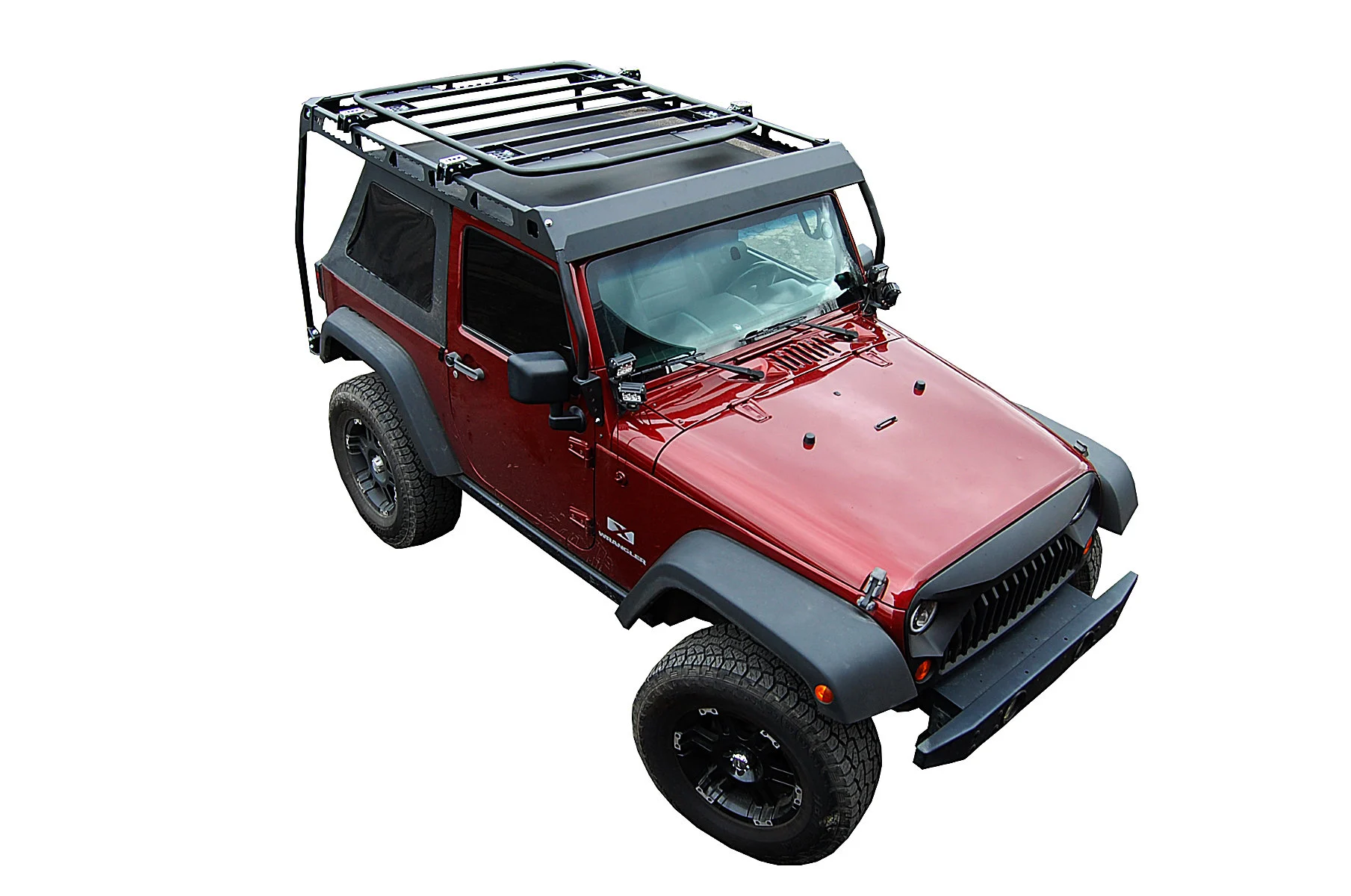 Warrior Products 10982 MOD Roof Rack for 07-18 Jeep Wrangler JK 2-Door
