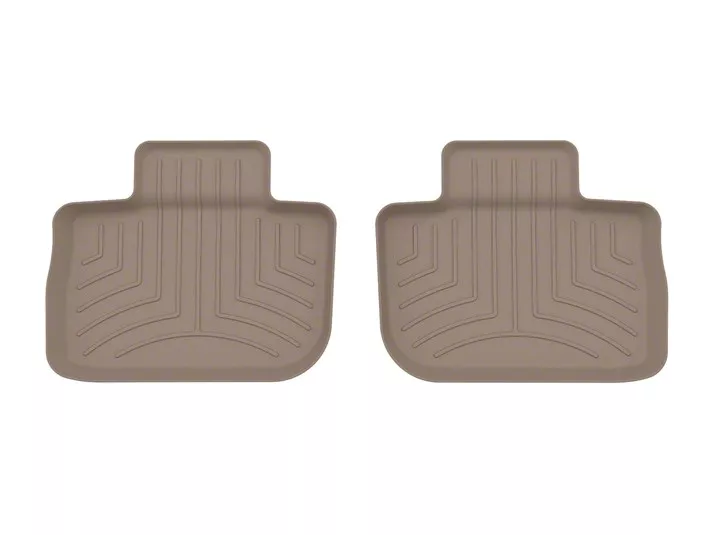 Weathertech Rear Floor Liner HP; Tan (11-23 Charger)