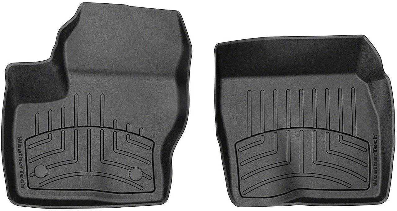 Weathertech Front Floor Liner HP; Black (20-26 Sierra 3500 HD)