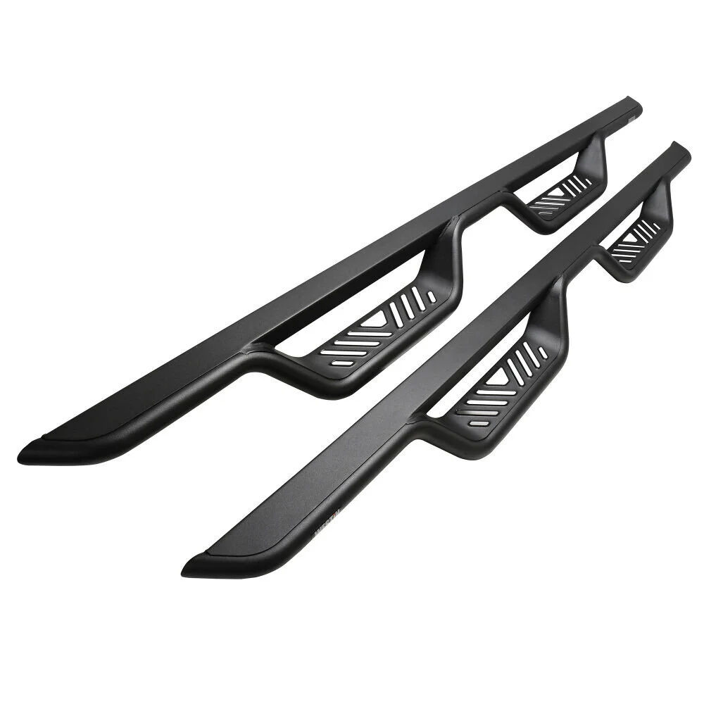 Westin 20-14165 Outlaw Drop Nerf Bars Textured Black for 20-24 Jeep Gladiator JT