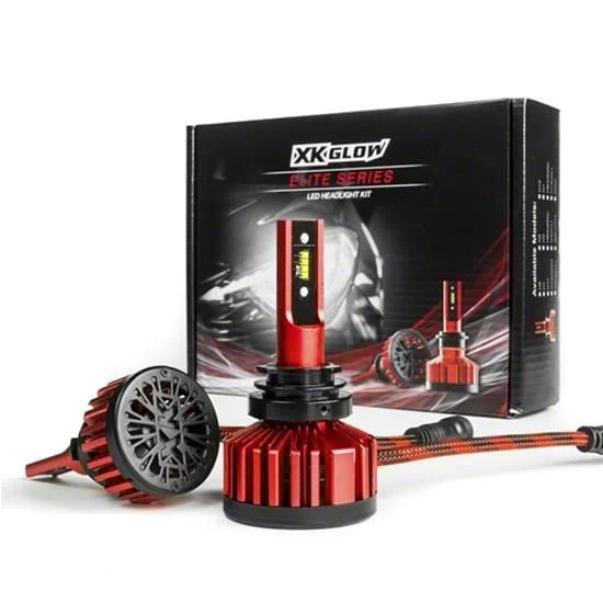 XK Glow ELITE Series LED Headlight Bulbs; High Beam; 9005 (08-10 Challenger)