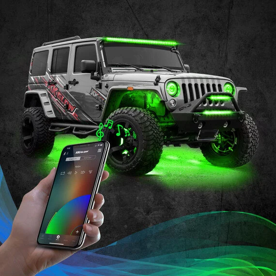 XKGLOW  RGB LED Rock Lights  - 8pc Kit
