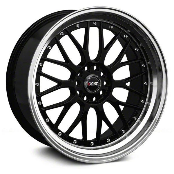 521 Black with Machined Lip Wheel; 19x8.5; 35mm Offset (21-26 Mustang Mach-E)