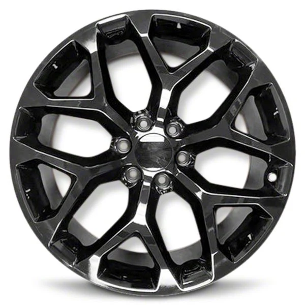 6-Y Spoke Replica Gloss Black 6-Lug Wheel; 22x9; 31mm Offset (21-26 Yukon)
