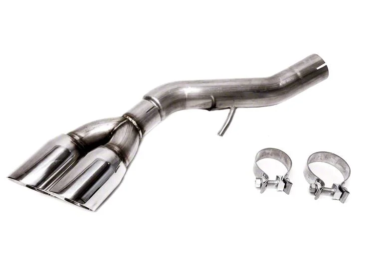 Axle-Back Exhaust with Polished Tips; Side Exit (07-14 5.3L Yukon)