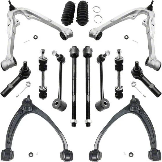 Front Control Arms with Sway Bar Links and Tie Rods (07-14 Yukon)