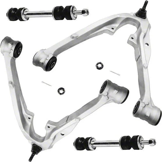 Front Lower Control Arms with Sway Bar Links (07-14 Yukon w/ Stock Aluminum Lower Control Arms)