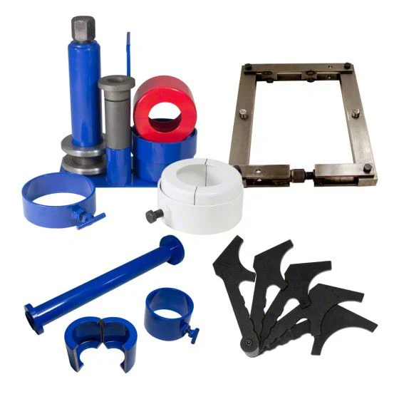 Yukon Gear Differential Pinion Setting Tool; Yukon Installer Tool Package, Includes Carrier Bearing Puller, Axle Bearing Puller, Housing Spreader and Multi-Shim Driver (07-19 Sierra 3500 HD)