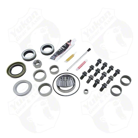 Yukon Gear Differential Rebuild Kit; Front; GM 9.25-Inch IFS; Salisbury Differential with 12-Bolt Cover, Master Overhaul Kit and Timken Bearings (11-15 4WD Sierra 3500 HD)