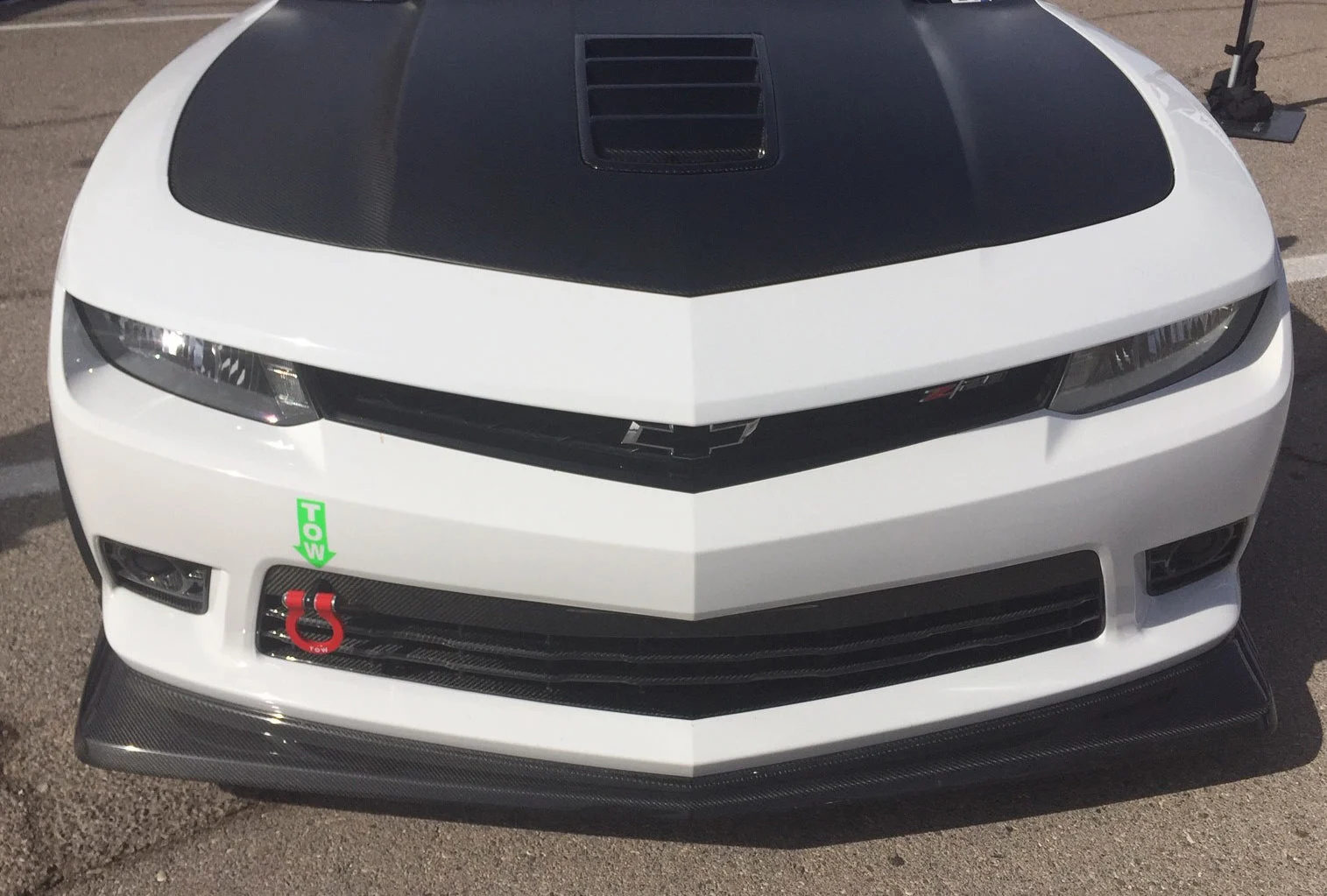 2014-2015 Chevrolet Camaro Z28 Type-Z28 Front Splitter - Anderson Composites - AC-FL14CHCAM-Z28